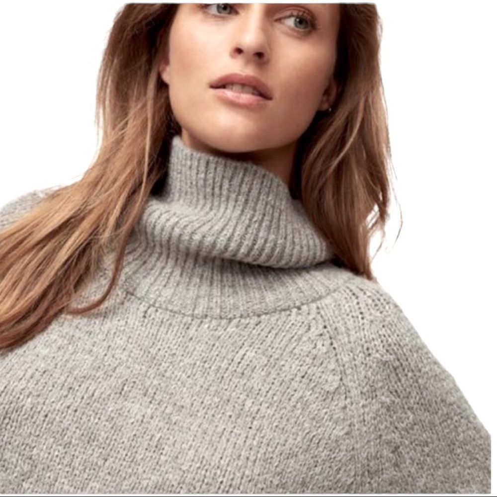 Wilfred Alpaca Wool Blend Turtleneck Sweater Size XS